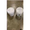 Image 1 : 40 LBS OF BARRY CALLEBAUT MILK CHOCOLATE 2 PAILS