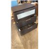 Image 9 : BLACK 3 DRAWER DRESSER AND NIGHTSTAND