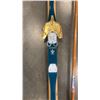 Image 2 : VINTAGE NORWEGIAN ROTTEFELLA BLA-SKIA CROSS COUNTRY SKIIS AND POLES
