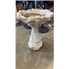 Image 2 : CONCRETE 2 PIECE BIRD BATH