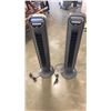 Image 1 : 2 SEVILLE CLASSIC TOWER FANS OME WITH REMOTE BOTH ARE WORKING