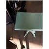 Image 2 : WOOD PEDESTAL SIDE TABLE