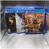 Image 1 : 3 PLAYSTATION 4 GAMES RETAIL $120