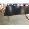 Image 2 : MODERN BLACK DINING TABLE