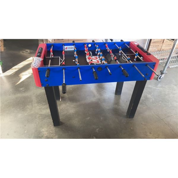 1 FOOSBALL TABLE