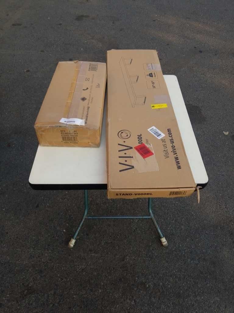 VIVO MONITOR RISER, AND SINGLE MONITOR DESK STAND MODELS STAND-V000DL ...