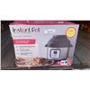 Image 1 : INSTANT POT DUO CRISP + AIR FRYER 8QT - TESTED WORKING - DENT ON OUTER SHELL, COSMETIC DAMAGE ONLY, 