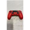 Image 1 : PS4 DUALSHOCK 4 CONTROLLER MAGMA RED - TESTED WORKING, RETAIL $74
