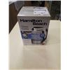 Image 1 : HAMILTON BEACH 1.7L GLASS ELECTRIC KETTLE - TESTED WORKING, RETAIL $44