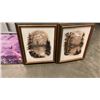Image 4 : 2 R. BERGER FRAMED OIL ON CANVAS WITH NEW CANVAS PRINT