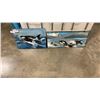 Image 1 : 2 ORCA PAINTINGS ON WOOD