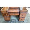 Image 2 : ANTIQUE WATERFALL VANITY WITH MIRROR