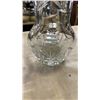 Image 2 : 2 PINWHEEL CRYSTAL VASES