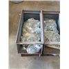 Image 2 : 10 METAL PARTS BINS OF 6 AND 8 BOLTS AND NUTS