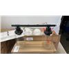 Image 8 : AS NEW COAT HOOKS, CURTAIN RODS AND 6 NEW  VANITY LIGHTS