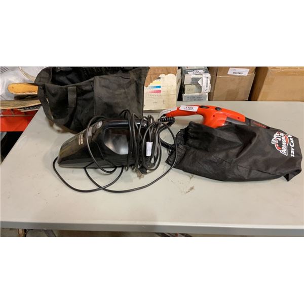 ARMORALL 12V CAR VAC AND DUST BUSTER HAND VACUUM