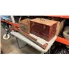 Image 1 : JACKALL, WOOD CRATE, HARD HAT AND WOOD TOOLBOX