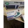 Image 3 : HAMILTON BEACH MICROWAVE WITH FOODSAVER AND B&D STEAM IRON