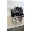 Image 1 : TOTE OF TOOLS AND HEATER