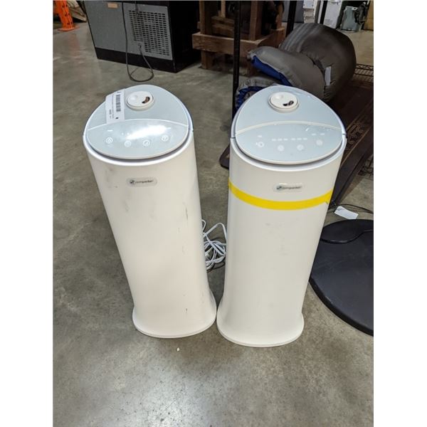 2 GERM GUARDIAN HUMIDIFIERS WORKING