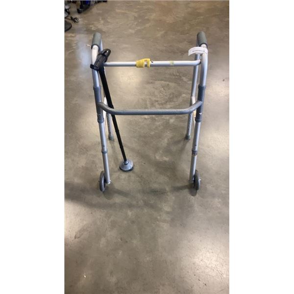 MOBILITY WALKER AND LIGHT UP CANE