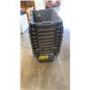 Image 1 : STACK OF 10 STORAGE TOTES WITH BUILT IN LIDS