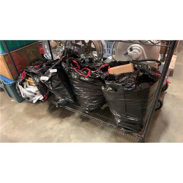 4 BAGS OF AMAZON OVERSTOCK ITEMS