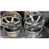 Image 1 : SET OF FOUR MKW 20 INCH X 7.5 RIMS