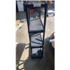 Image 2 : 4 WHEEL DOLLY AND 4 TIER PLASTIC SHELF