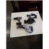 Image 1 : 3 CORDLESS PORTER CABLE TOOLS WITH ONE BATTERY NO CHARGER ALL WORKING