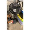 Image 2 : COMFORTMATE FLOOR FAN WORKING AND BOX OF UTENSILS