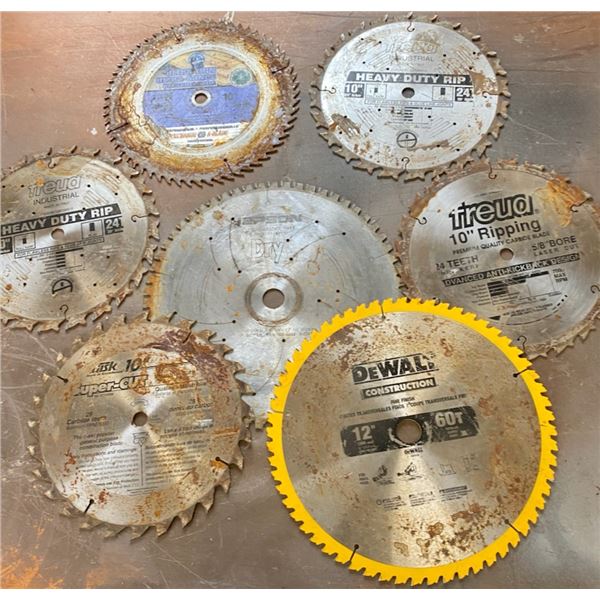 10" & 12" Saw Blades