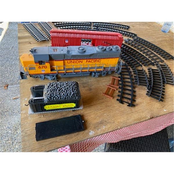 Plastic Battery Operated Train Set