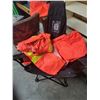 Image 2 : High Back Fold-up Chair - Safeway Rain Suits One Small & One Medium