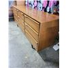 Image 2 : 9 Drawer Walnut Dresser