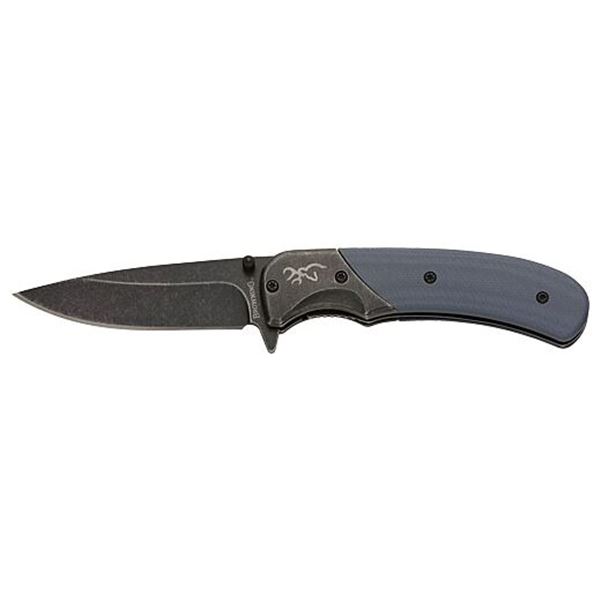 BROWNING KNIFE THE RANGE 2.75" ASSISTED OPENING BLACK/BLUE