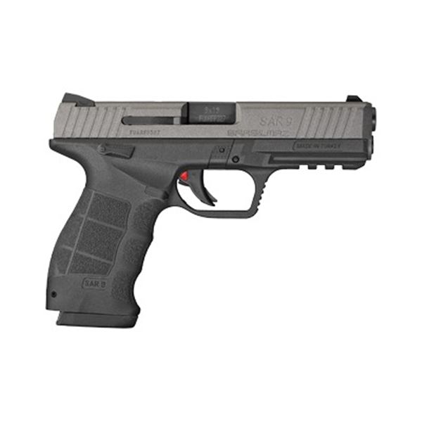SAR SAR9 CK 9MM 4.4" 17RD PLT/BLK