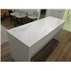 Image 2 : Berman Falk Kitchen Island Counter w/ Stone Veneer & 3 Drawers 74"x26"x36"H