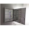 Image 2 : Kohler 99007-TL-NA Verdera Lighted Mirror Medicine Cabinet 24" x 30" H