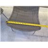 Image 8 : Qty 2 Janus et Cie Woven Side Chairs 21"x17"x36"H
