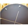 Image 9 : Very Large, Round, Upholstered Table (or Seat) w/ Studded Details, Has Wheels 70" Dia, 15"H