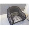 Image 8 : Kenneth Cobonpue Balou Lounge Armchair w/ Seat Cushion & 2 Pillows 35"x34"x32"H