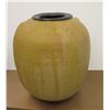 Image 1 : Tan Pottery / Vase 10" Dia, 11" H