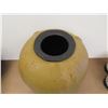 Image 2 : Tan Pottery / Vase 10" Dia, 11" H
