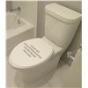 Image 1 : DXV Elongated Slim Toilet w/ Seat