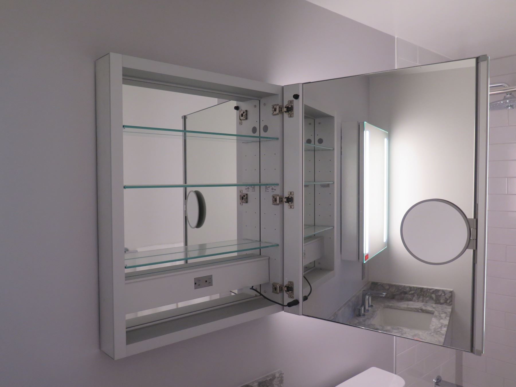 Kohler 99007-TL-NA Verdera Lighted Mirror Medicine Cabinet 24" x 30" H
