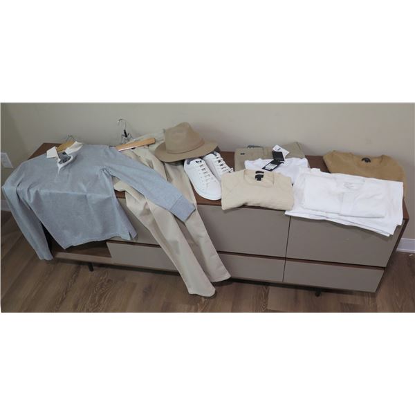 Multiple Men's Clothing, Shoes & Hat, Misc Brands: Fendi, Tom Ford, J. Crew, etc