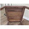 Image 8 : Wooden Chair w/ Seat & Back Cushions 21"x21"x30"