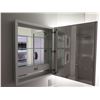 Image 2 : Kohler 99007-TL-NA Verdera Lighted Mirror Medicine Cabinet 24" x 30" H