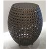 Image 1 : Woven Side Table 15" Diameter x 25"H